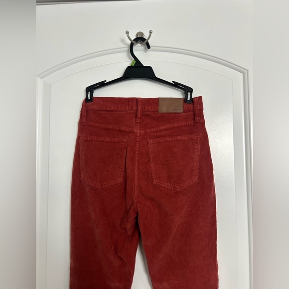 Madewell Cali Demi Boot Corduroy Cords Cropped Crops Flare Ankle Pants 25 retro - Picture 10 of 13